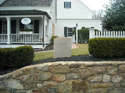 Washington Route Marker, Bernardsville, NJ