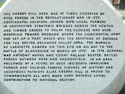 Cherry Hill Monument