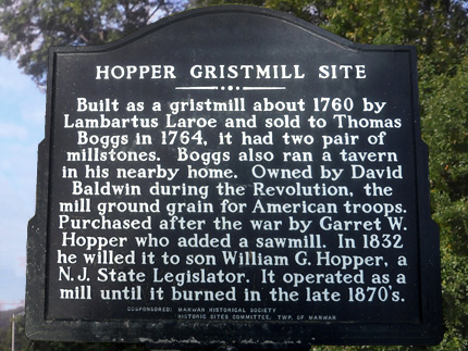Hopper Gristmill Site Hopper Gristmill Site