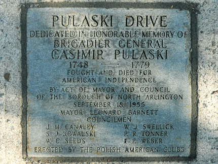 Pulaski Drive Marker Pulaski Drive Marker
