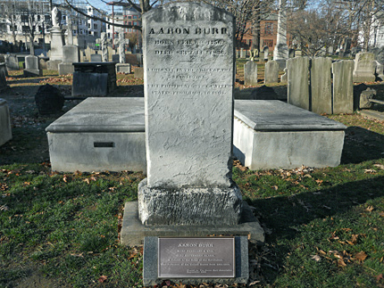 Aaron Burr Gravesite Aaron Burr Gravesite
