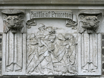 Battle of Princeton bas relief Battle of Princeton bas relief