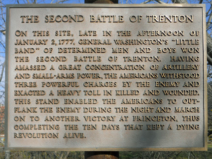 Second Battle of Trenton NJ - Revolutionary War Second Battle of Trenton NJ - Revolutionary War